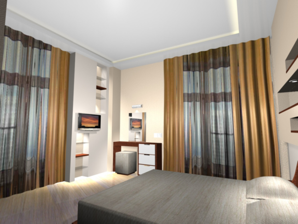 Дизайн интерьера коттеджа 320 кв.м.