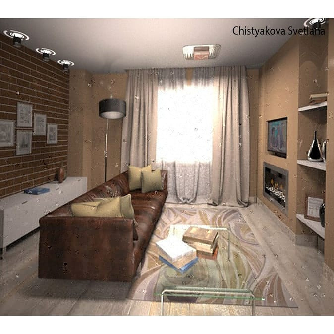 3D визуализация интерьера
