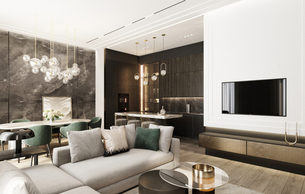 Обложка проекта: таунхаус ЖК Apartville