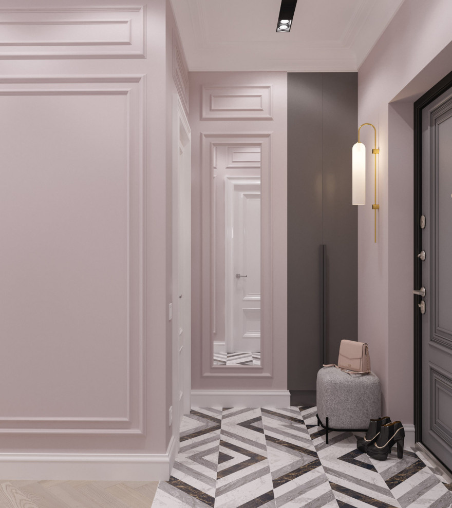 Проект апартаментов для молодой творческой девушки #apartments_bukinist