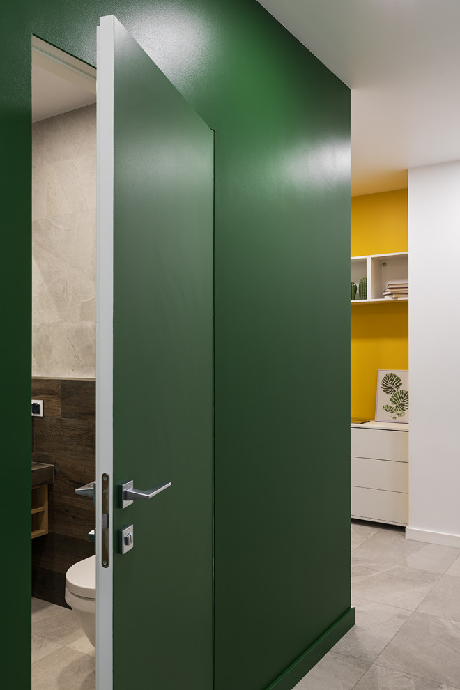 Houzz тур: Минская квартира в оттенках хвои и облаков