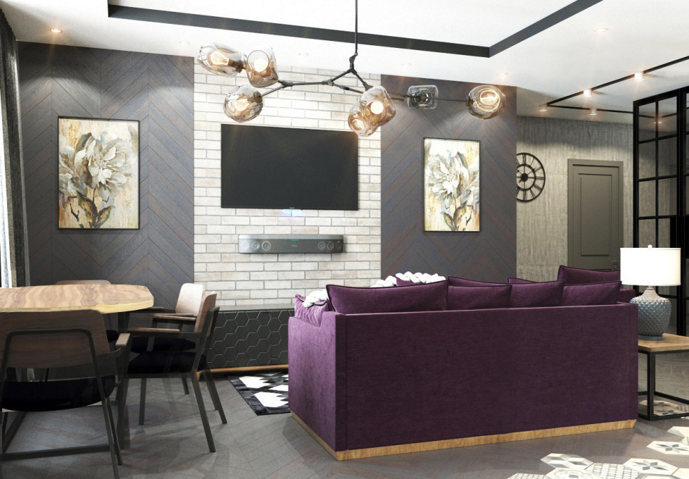 Дизайн с элементами LOFT