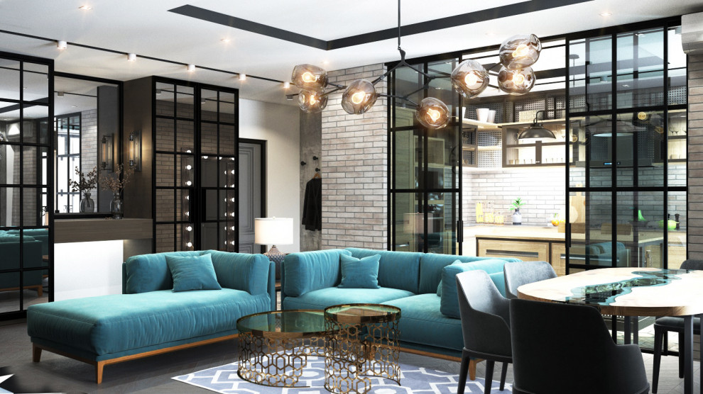 Дизайн с элементами LOFT