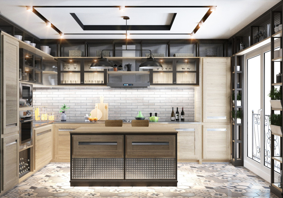 Дизайн с элементами LOFT