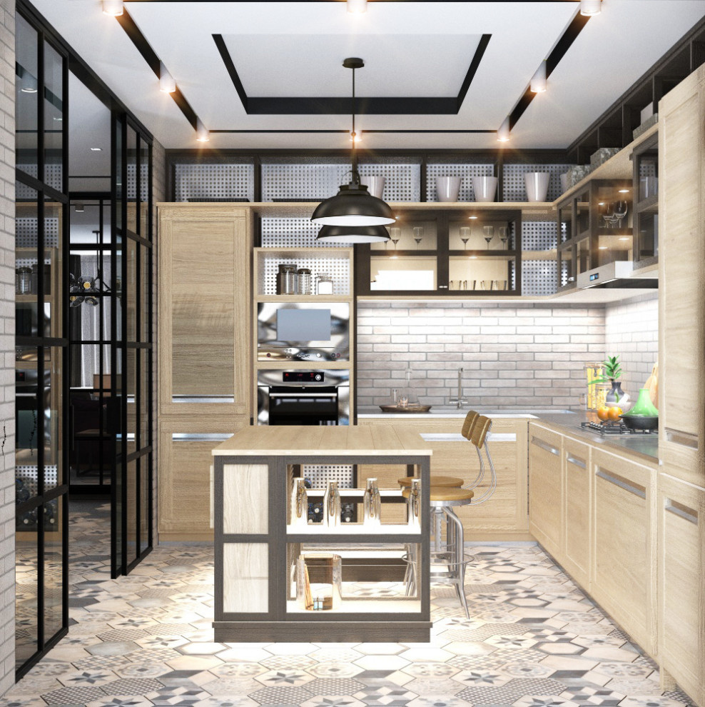 Дизайн с элементами LOFT