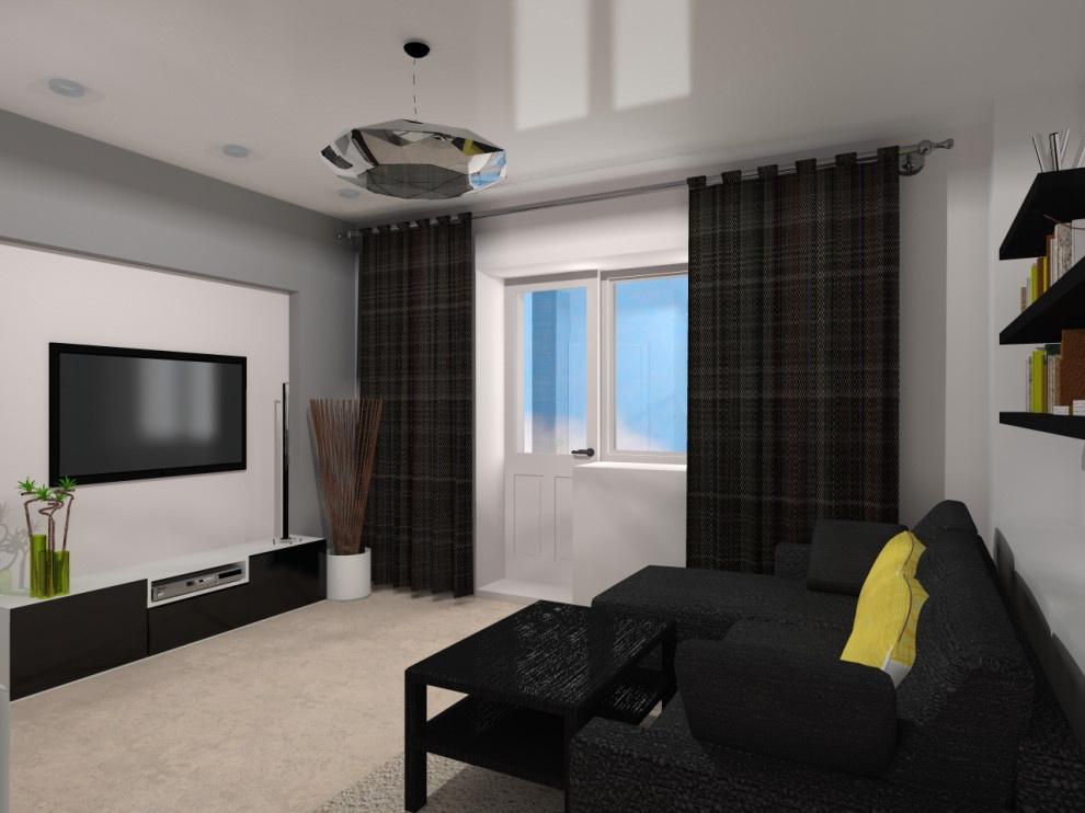 Гостиная в  г.Барнаул  22 кв.м