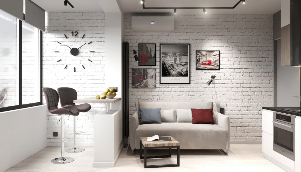 Квартира в стиле LOFT в ЖК "Влюблино"