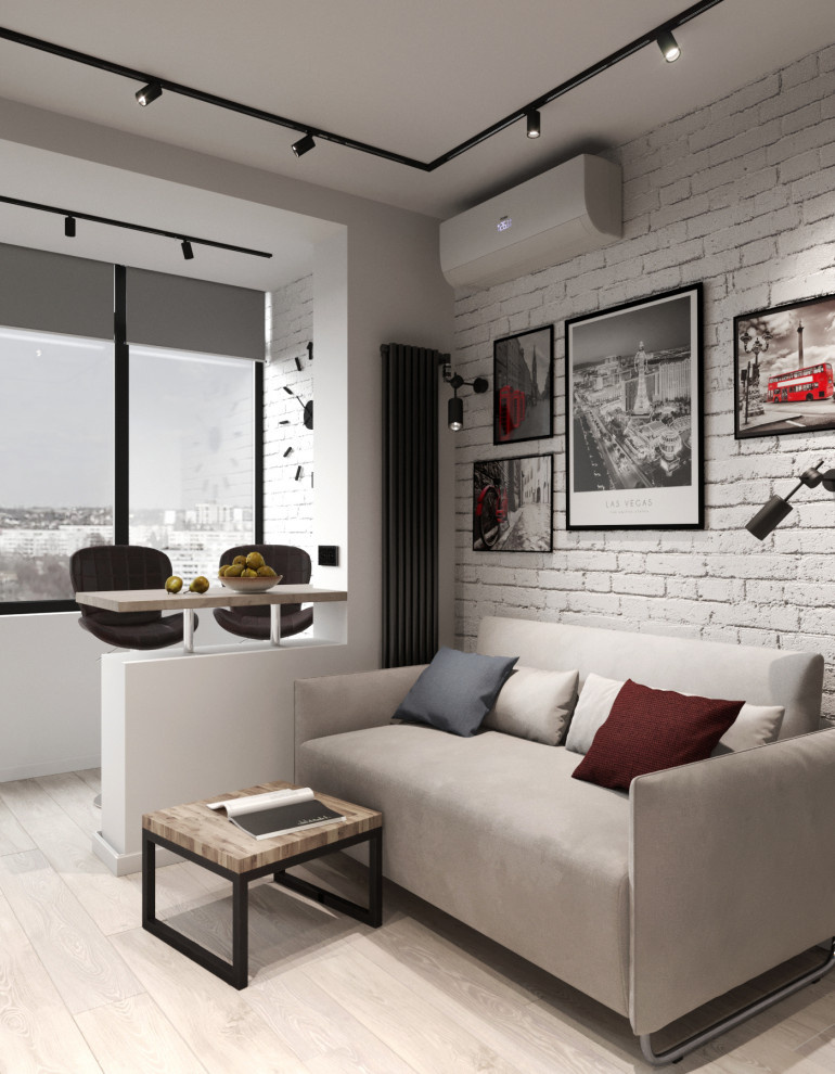 Квартира в стиле LOFT в ЖК "Влюблино"