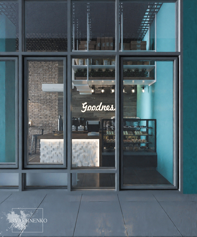 Restaurant_001_интерьер кофейни "Yoodness"