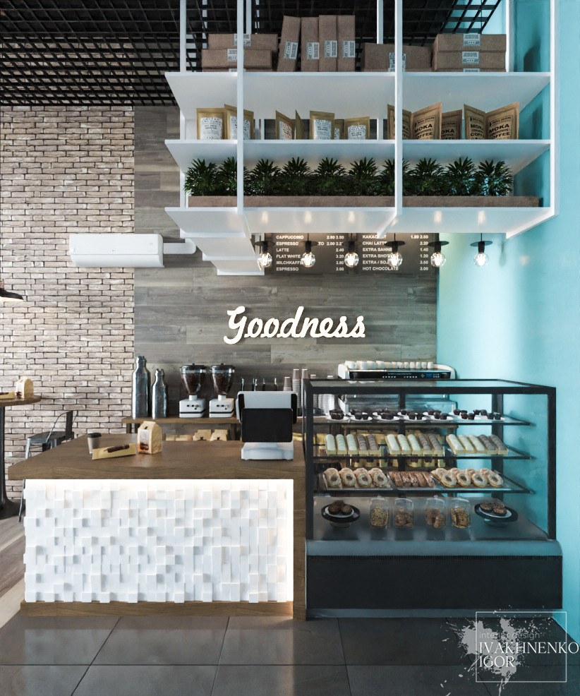 Restaurant_001_интерьер кофейни "Yoodness"