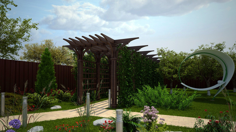 Проект архитектурного решения и благоустройства участка загородного дома