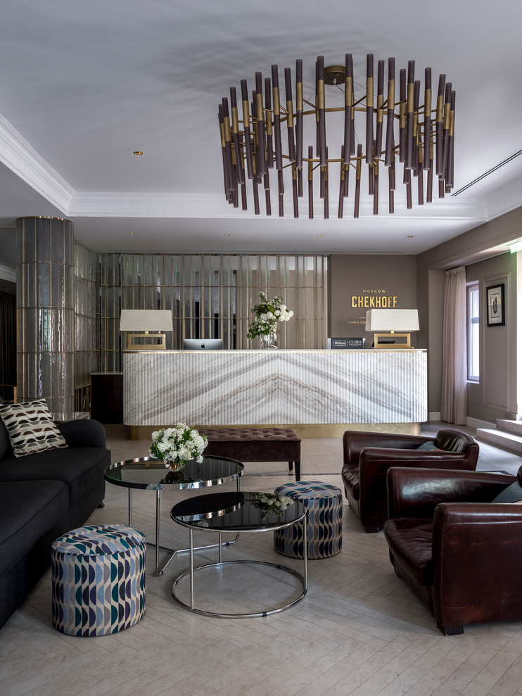 Интерьеры отеля Chekhoff Moscow, Curio Collection By Hilton