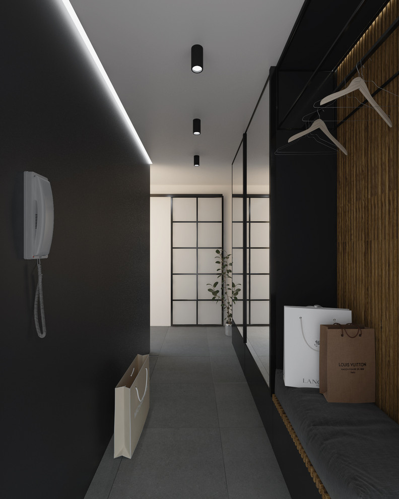 Обложка проекта: 2-х комнатная квартира в современном стиле с элементами LOFT