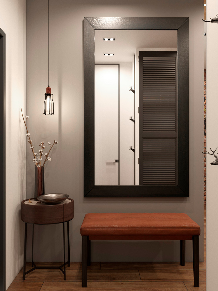 Дом с нотками Loft ( С.У Лестница Коридор)