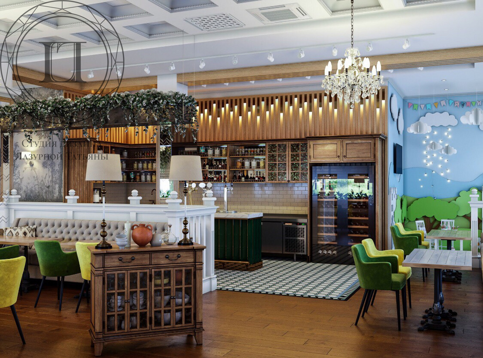 Ресторан "Le Jardine" на Сердобольской