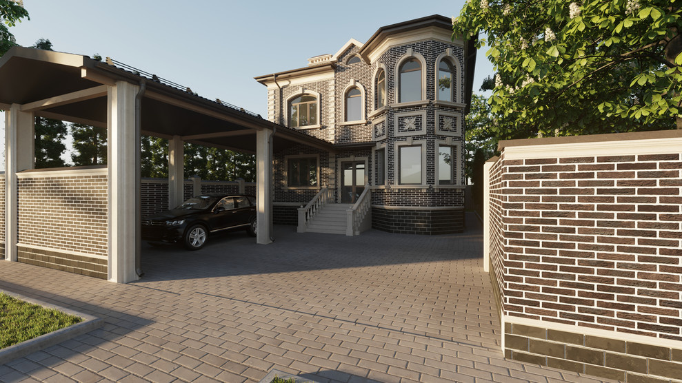 House_002_проект частного дома "ул. Спартаковская, Ростов-на-Дону"