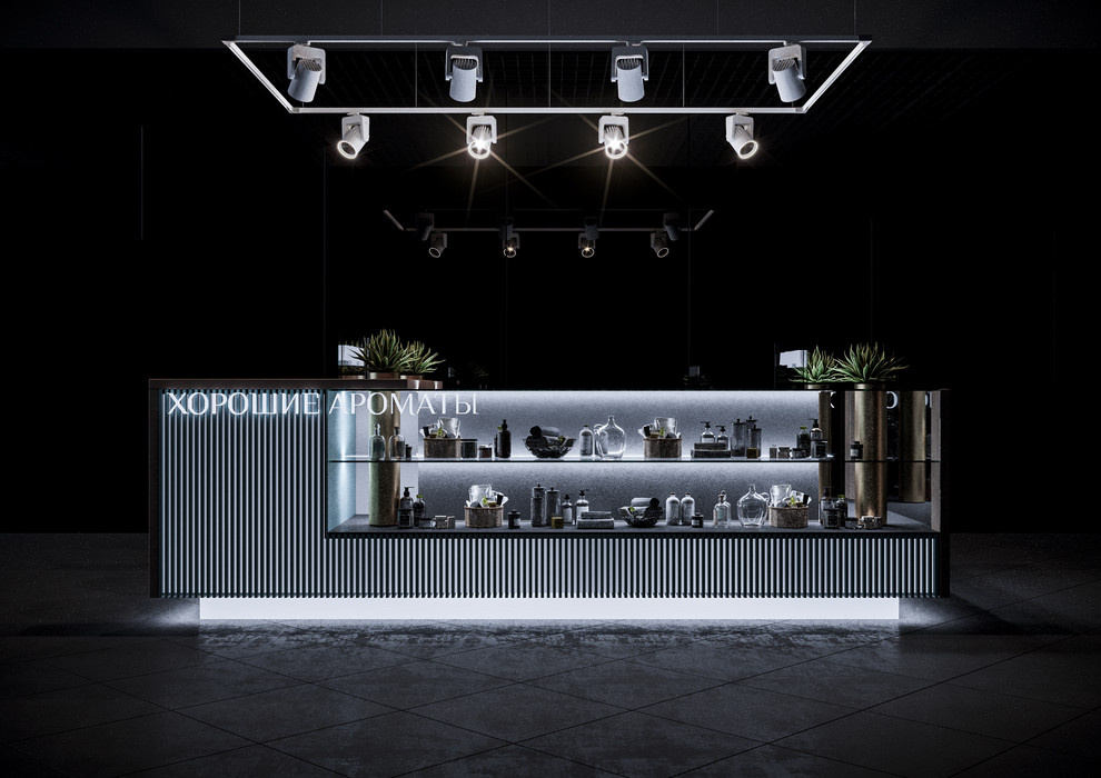 Shop_004_торговый островок "Хорошие ароматы в ТЦ Горизонт"