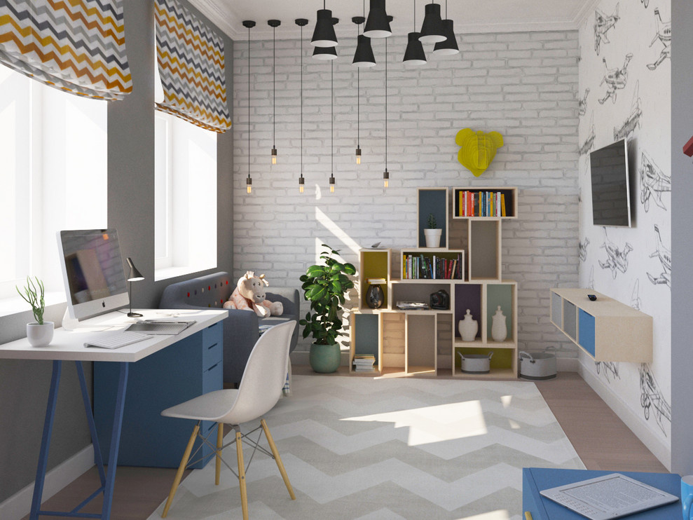 STILE IN GREY/ДЕТСКАЯ КОМНАТА