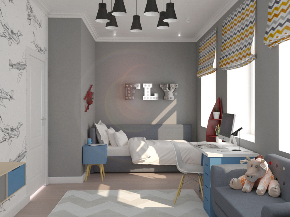STILE IN GREY/ДЕТСКАЯ КОМНАТА