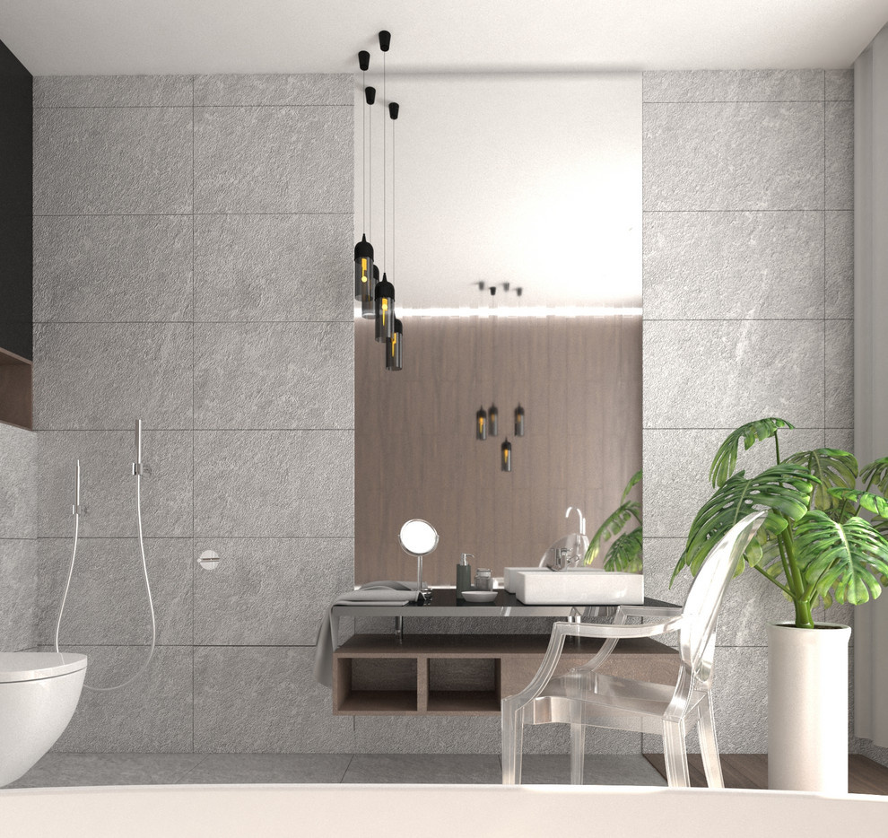 STILE IN GREY/ВАННАЯ КОМНАТА