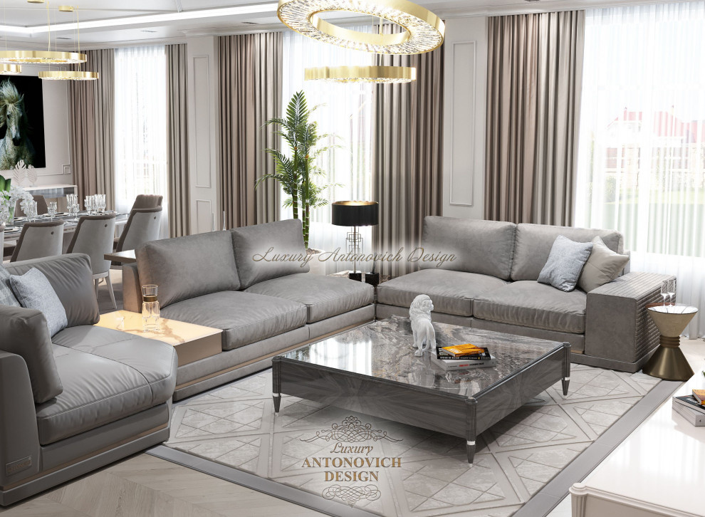 Современная квартира от Luxury Antonovich Design