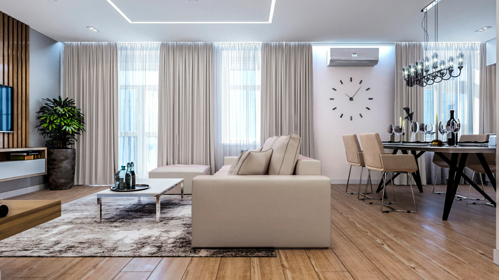 2-к квартира-студия 61 м² на Чернышевского