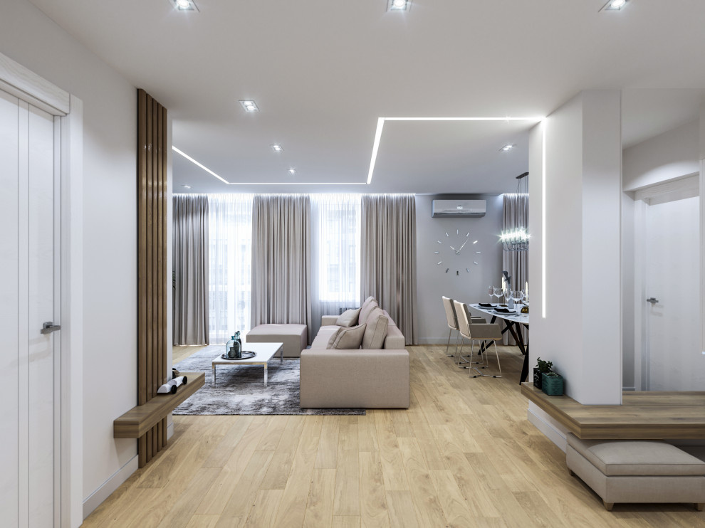 2-к квартира-студия 61 м² на Чернышевского