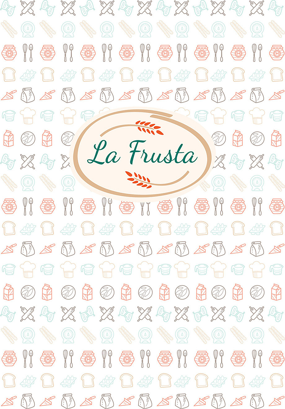 Концепция и фирменный стиль пекарни La Frusta