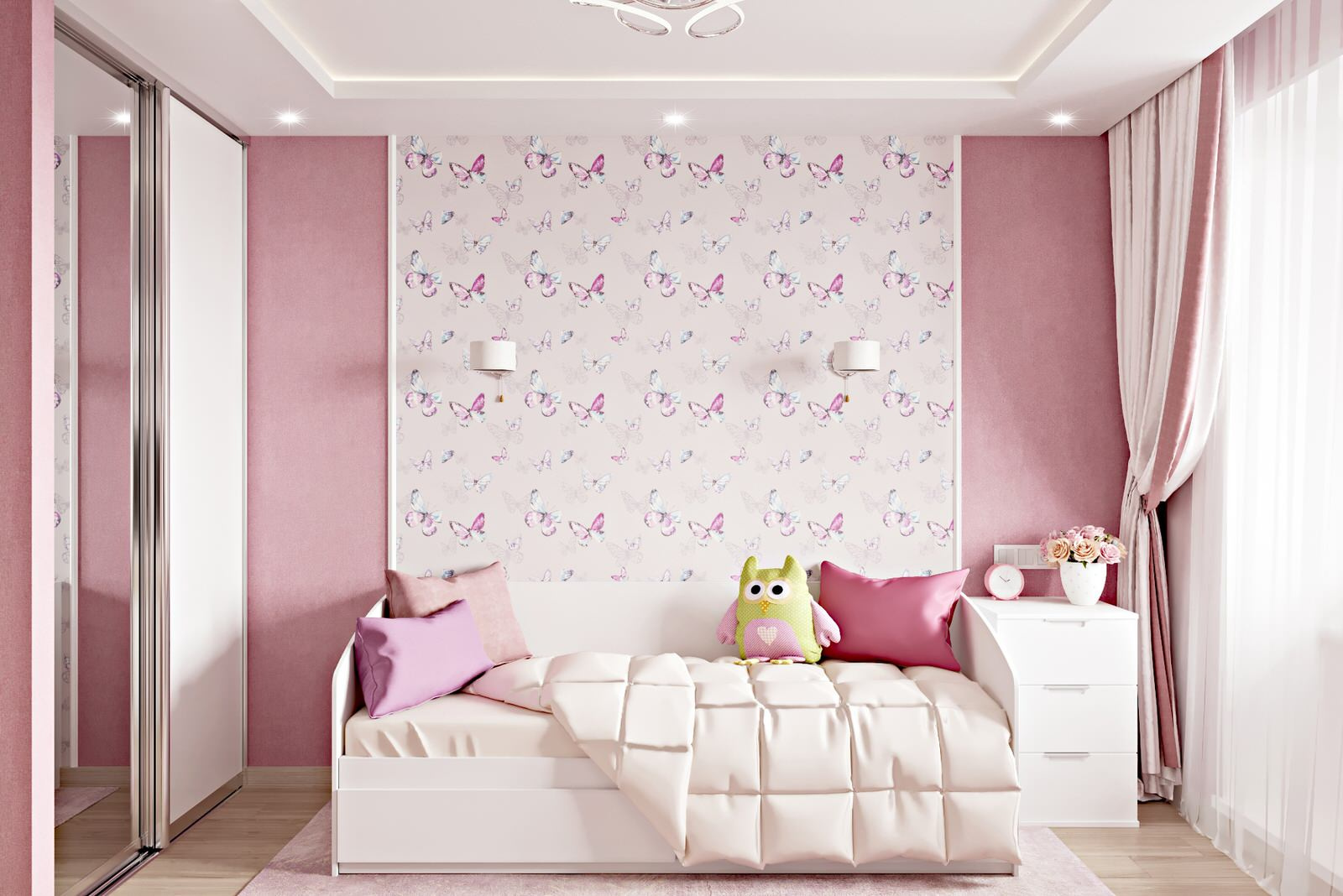 3-комн. квартира - 90 м2. Детская №1