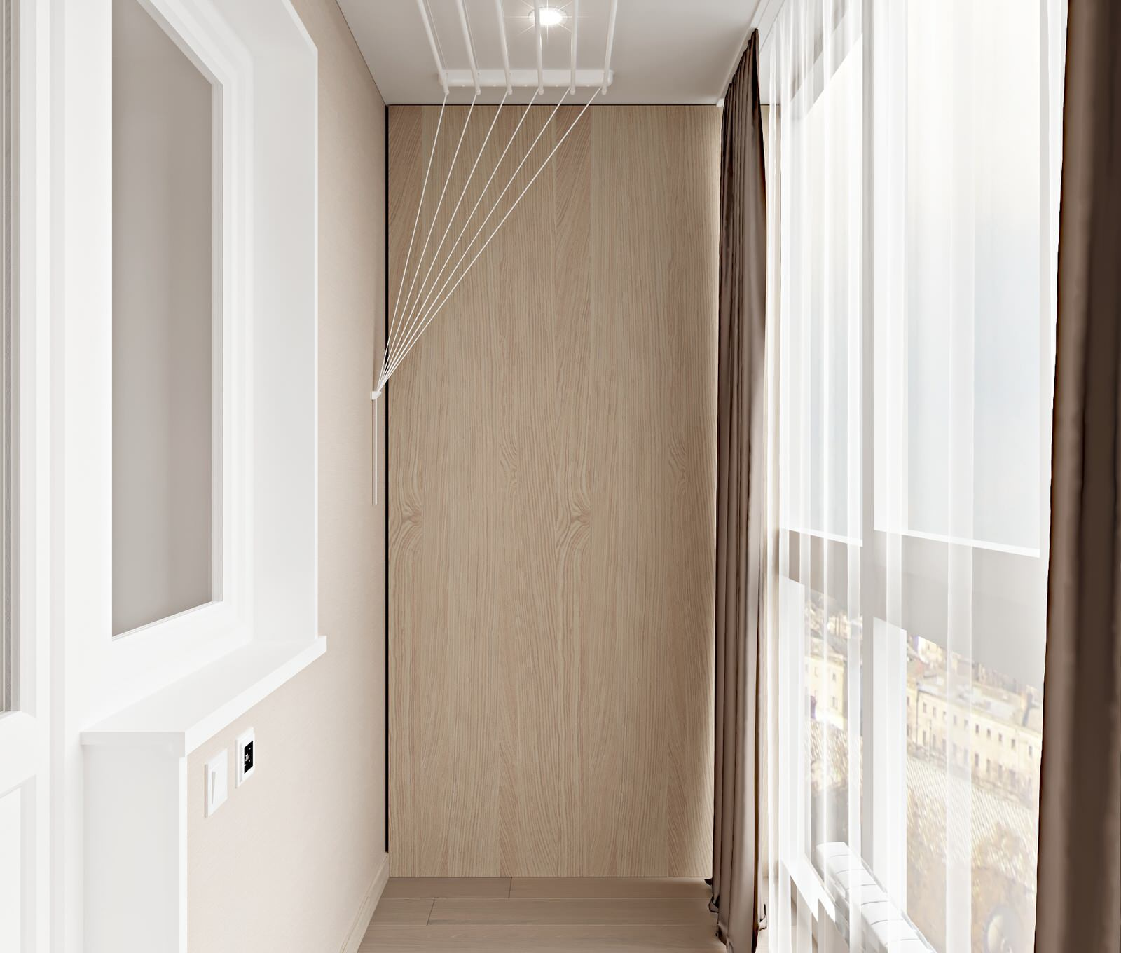 3-комн. квартира - 90 м2. Спальня