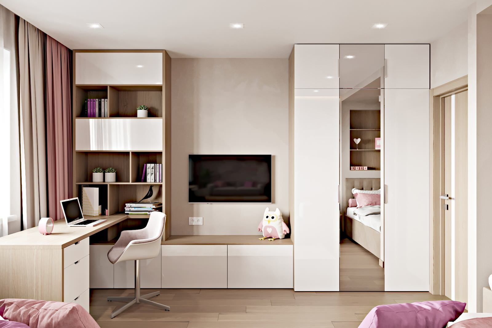 2-комн. квартира - 70 м2. Детская