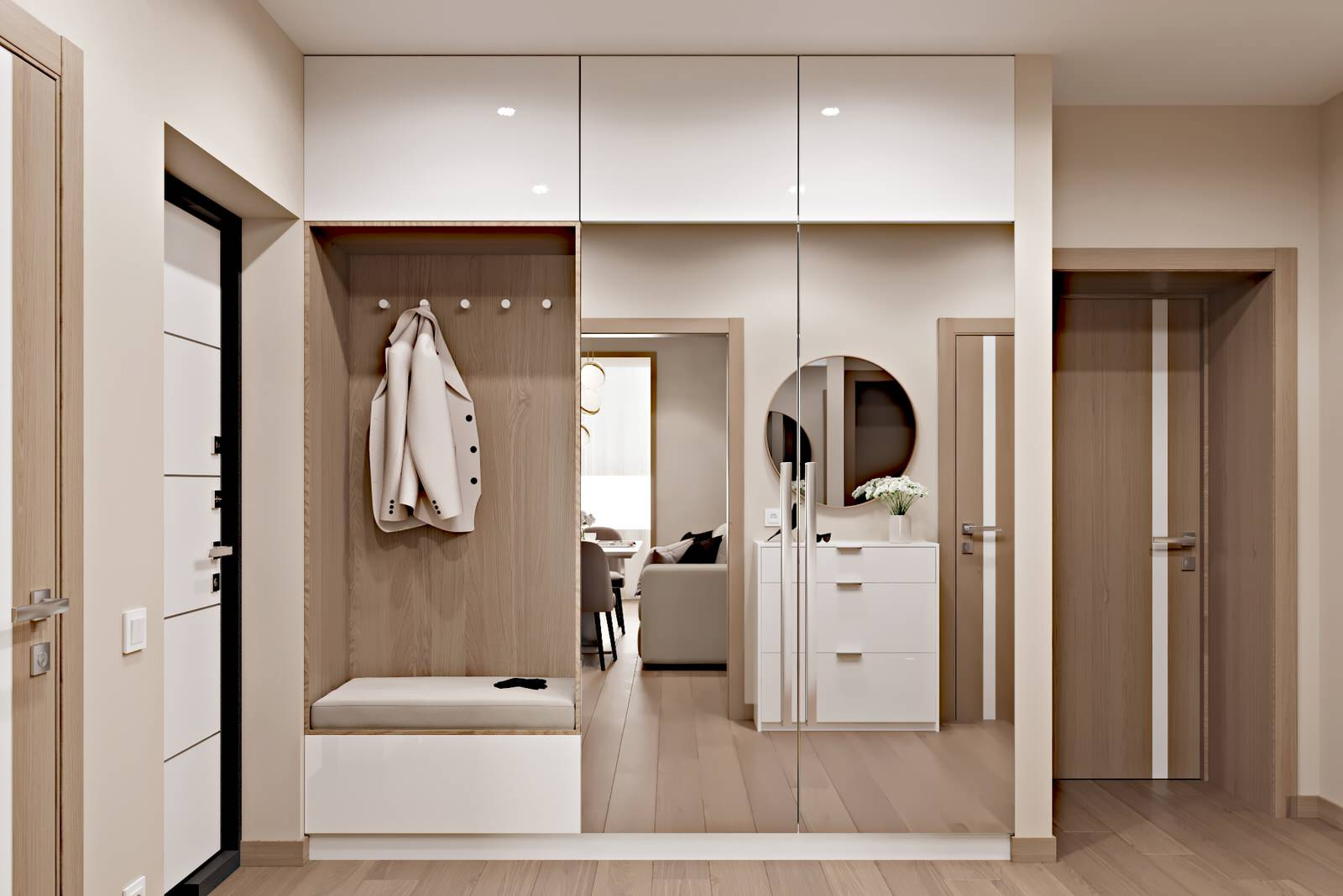 2-комн. квартира - 70 м2. Прихожая