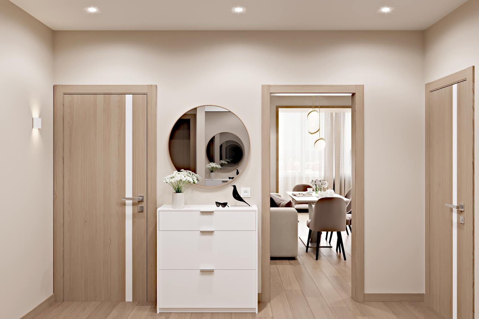 2-комн. квартира - 70 м2. Прихожая