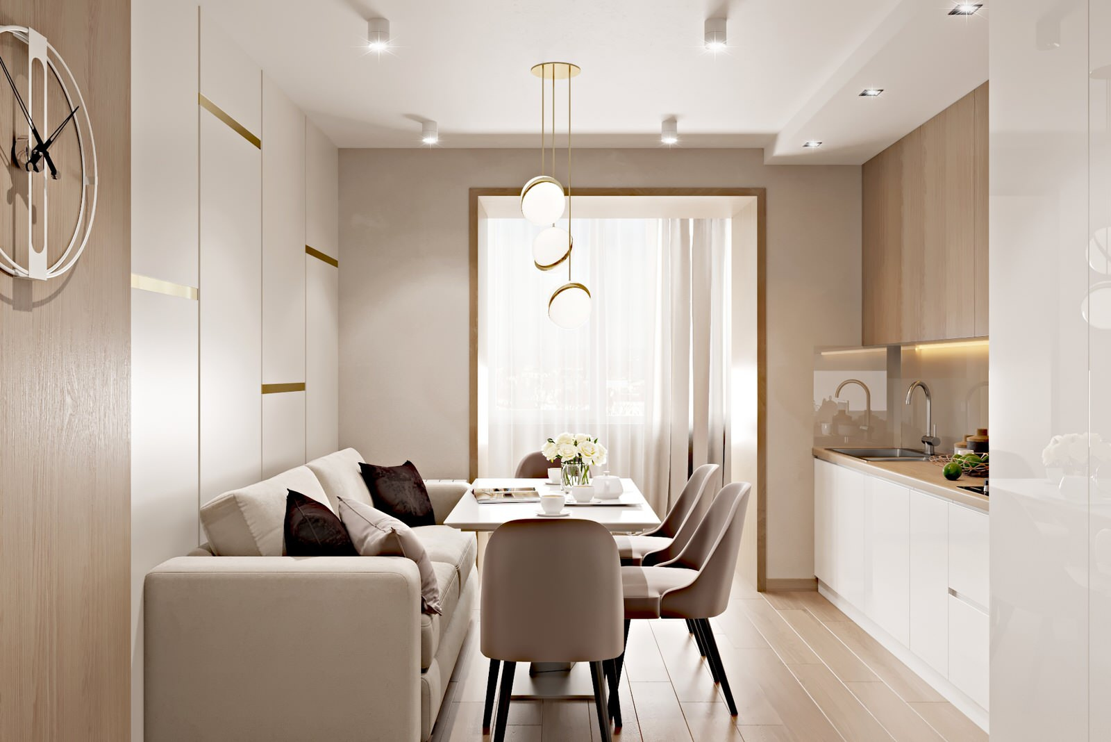 2-комн. квартира - 70 м2. Кухня