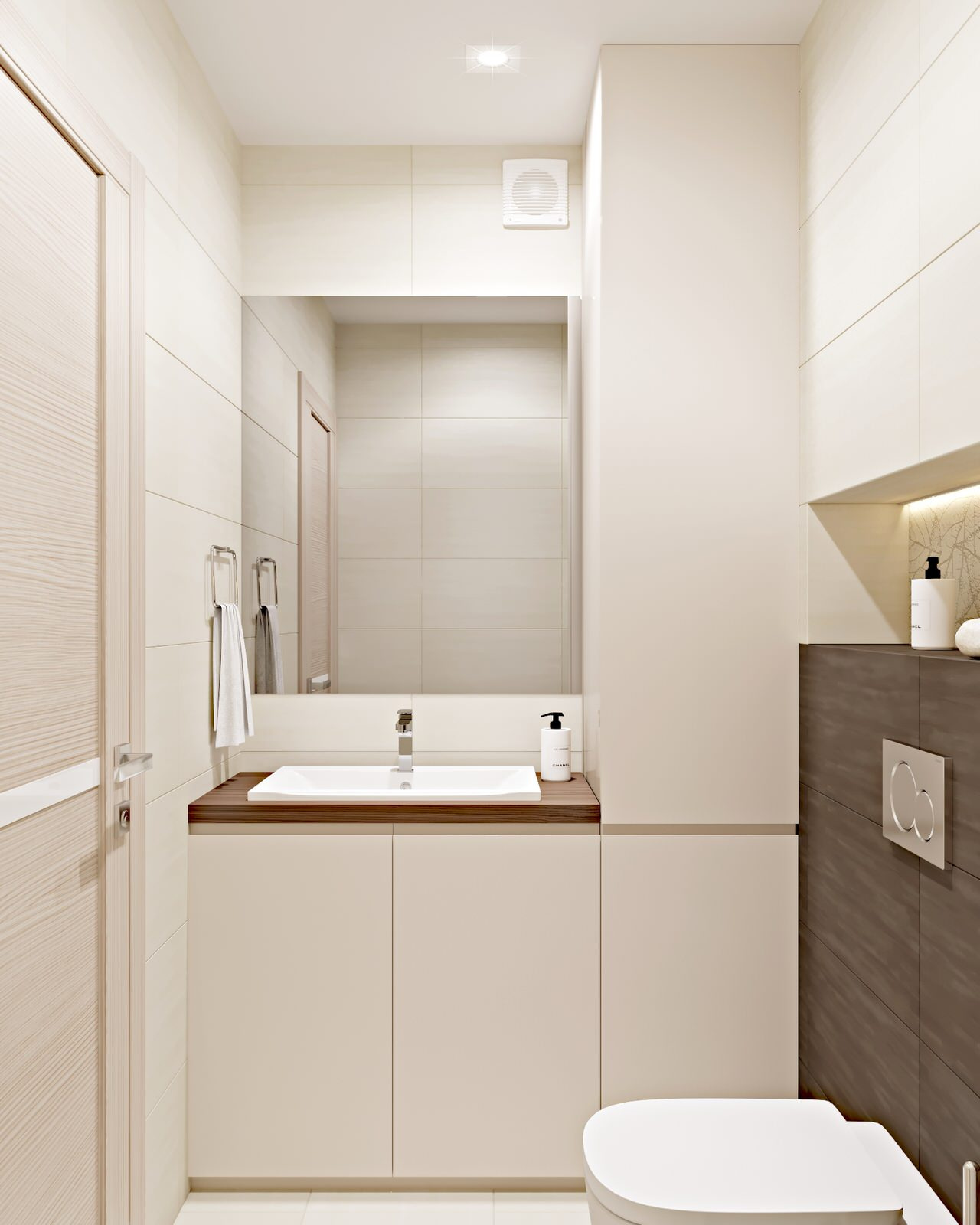 3-комн. квартира - 90 м2. Санузлы