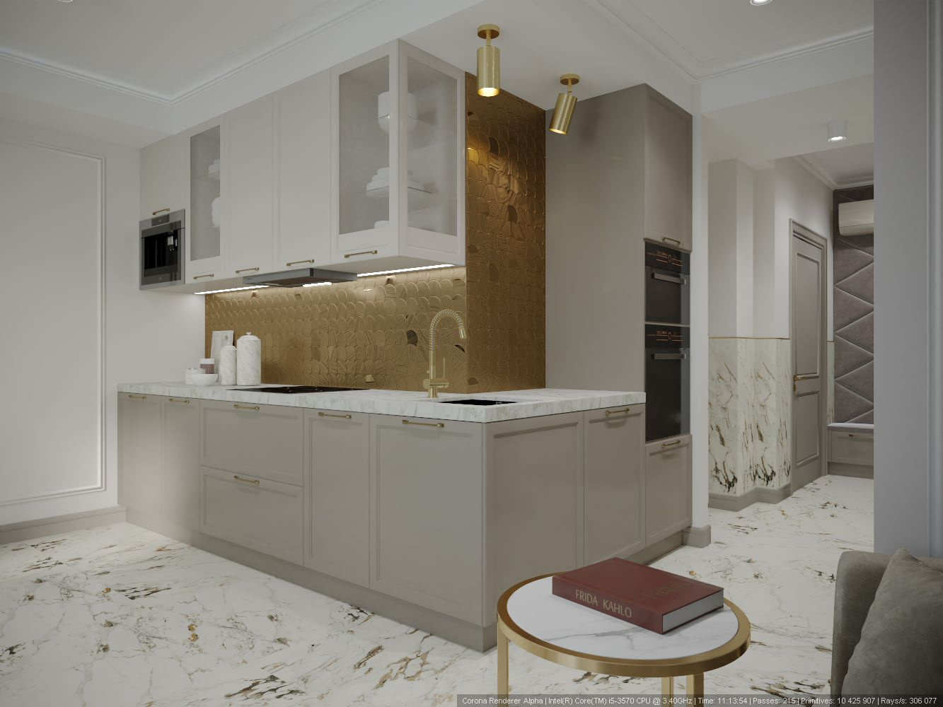 Современная классика. Квартира 115 м.кв