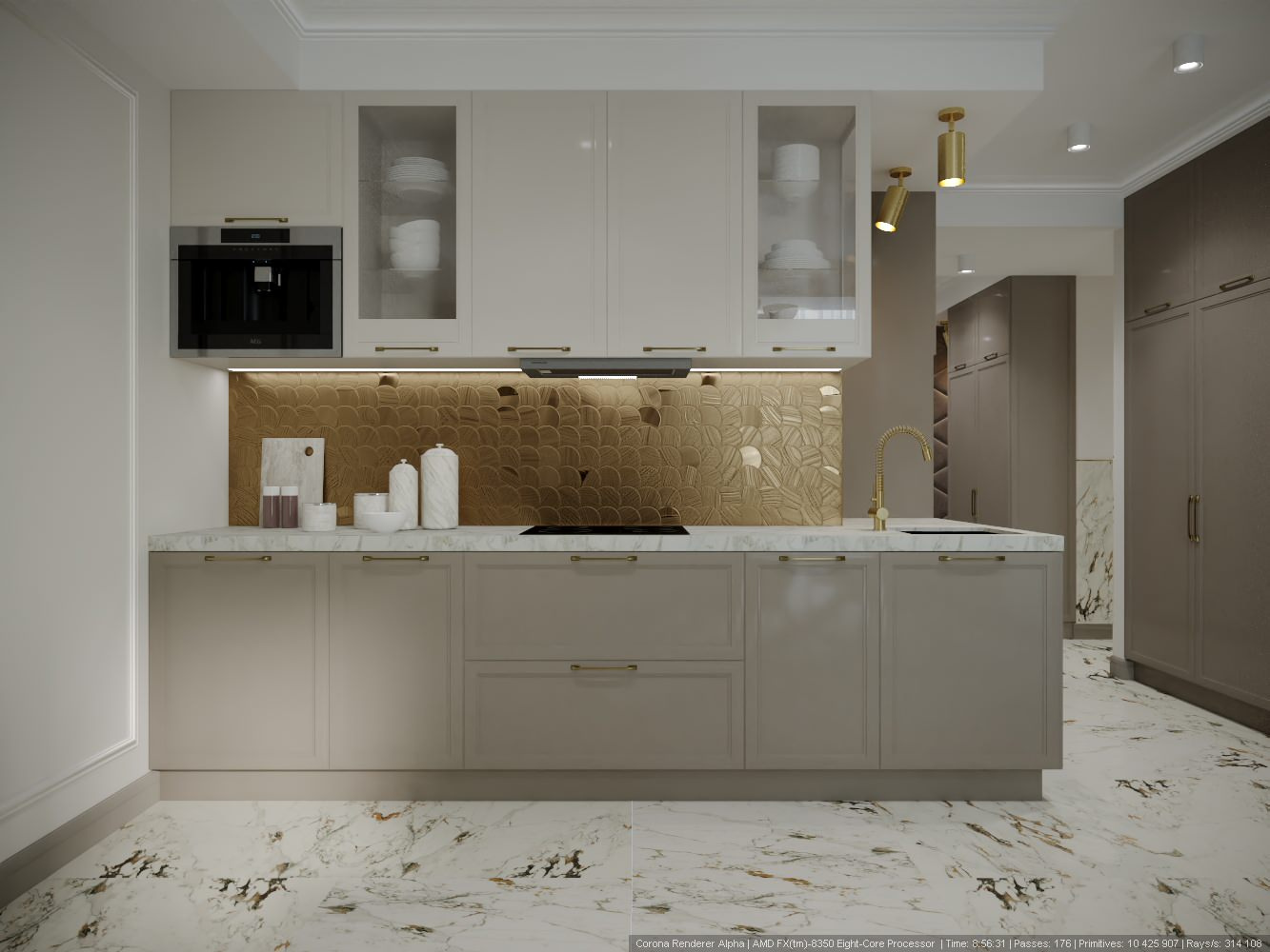 Современная классика. Квартира 115 м.кв