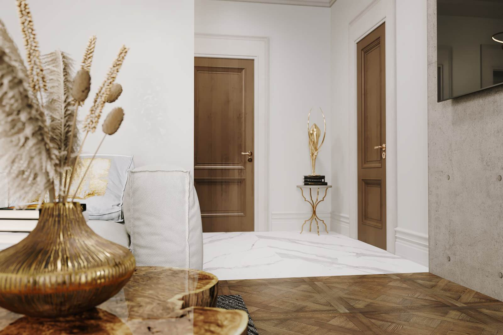 Art Deco in loft space