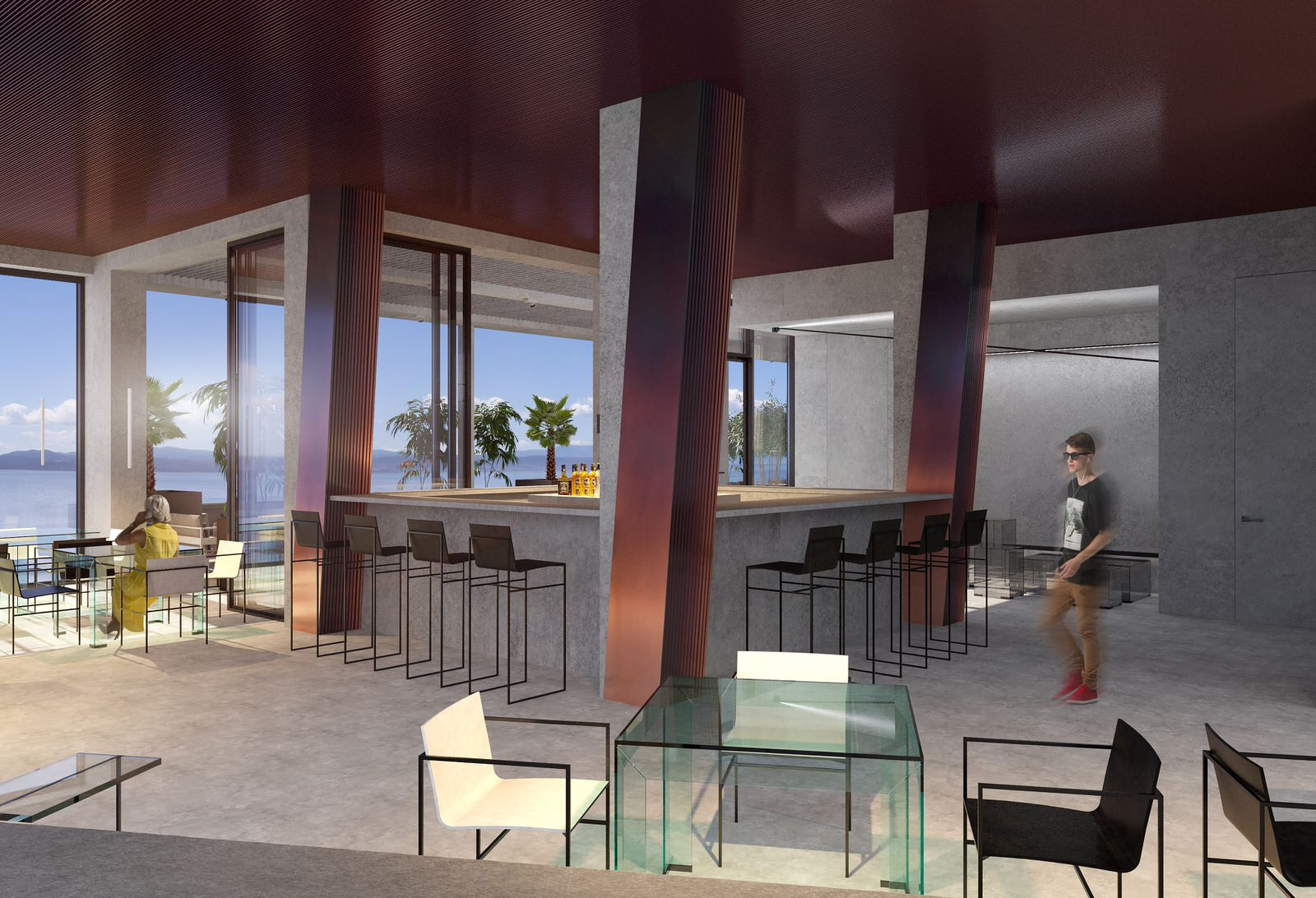 Custom conceptual visualizations of Cafe