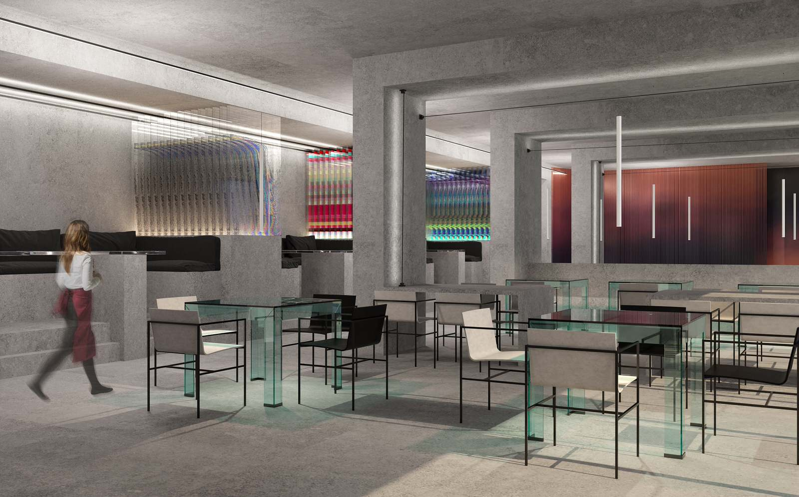 Custom conceptual visualizations of Cafe