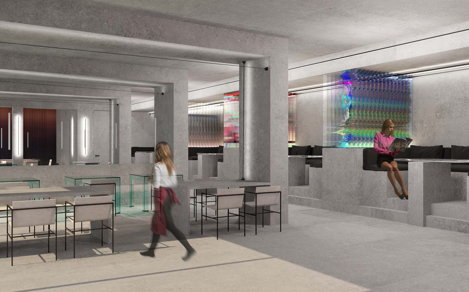 Custom conceptual visualizations of Cafe