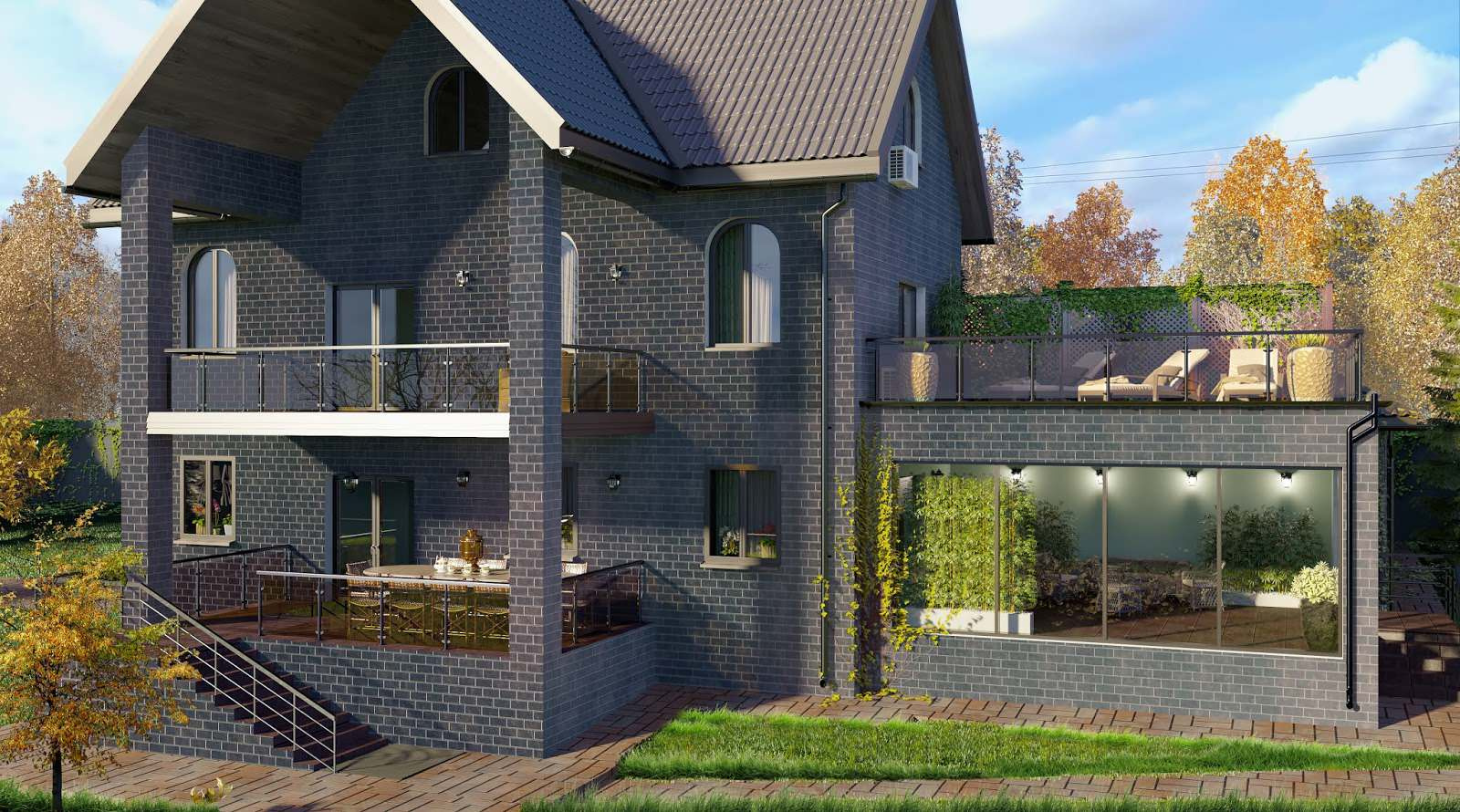 Visualization of private house