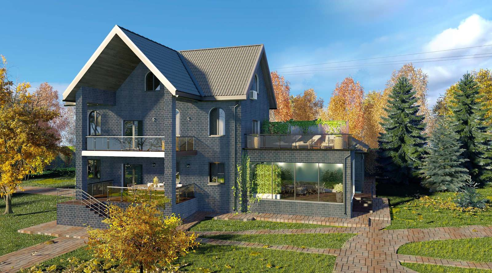 Visualization of private house