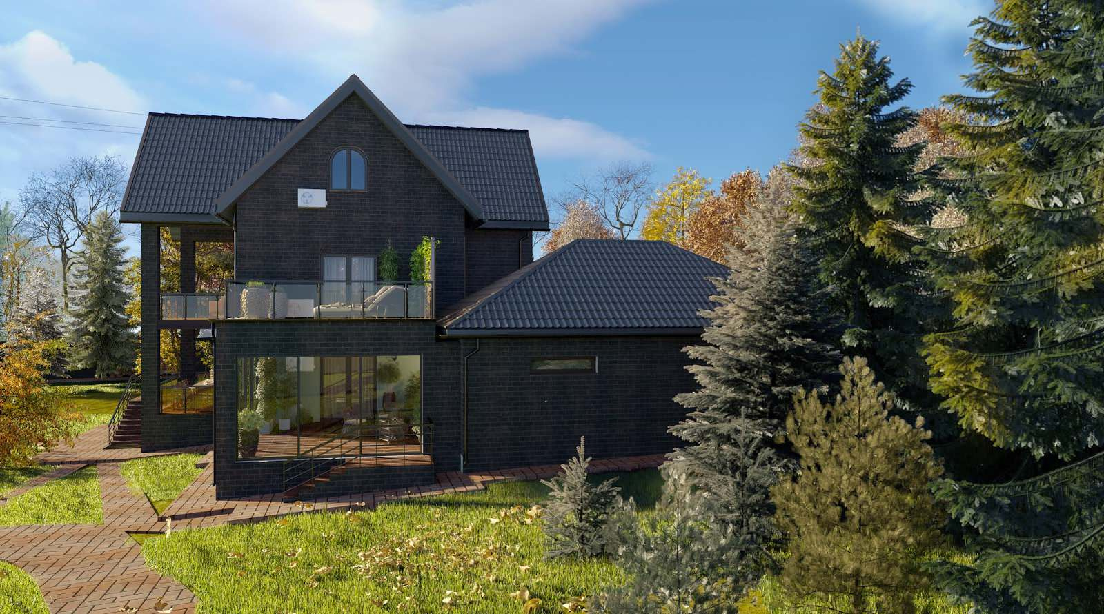 Visualization of private house