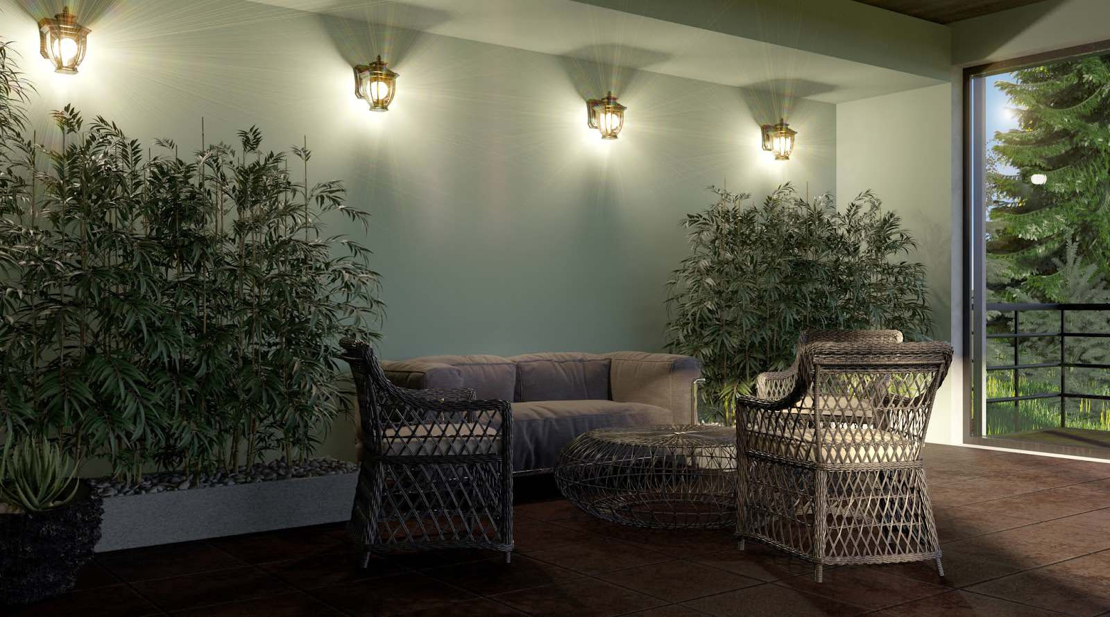 Visualization of private house