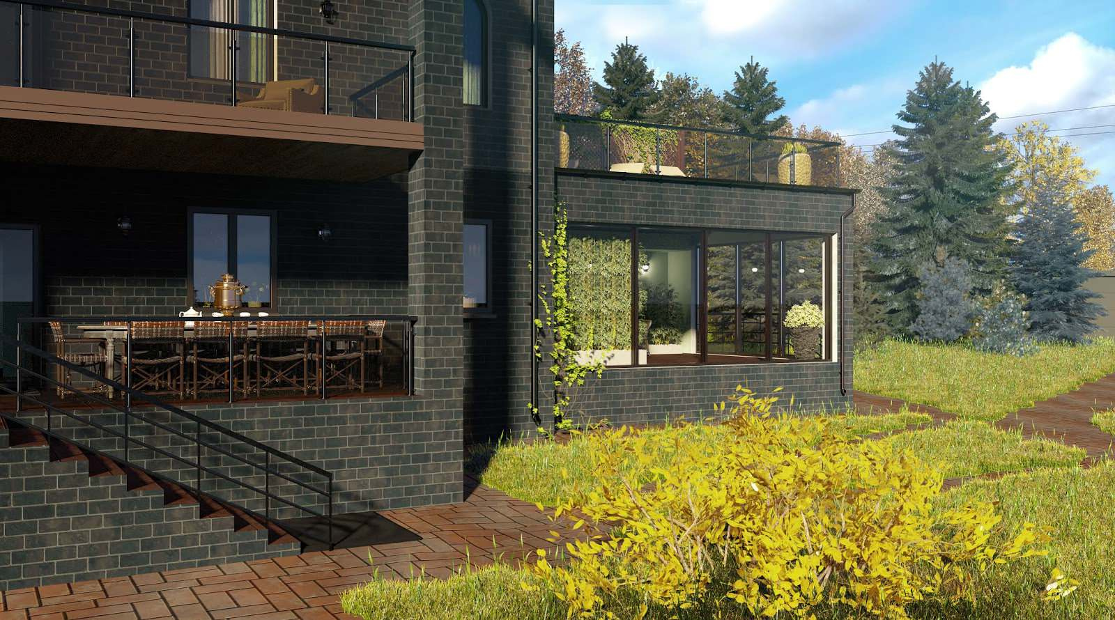 Visualization of private house