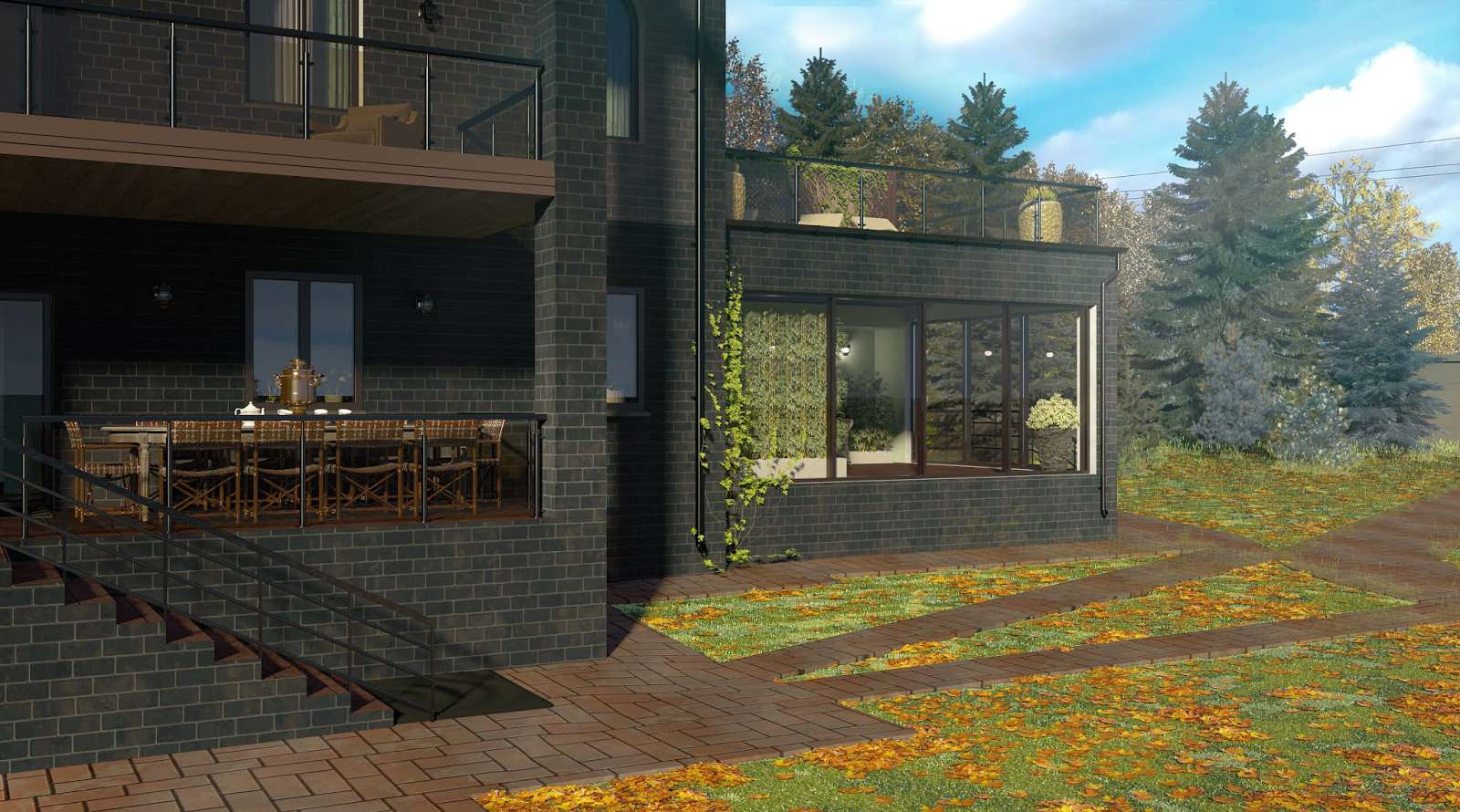 Visualization of private house