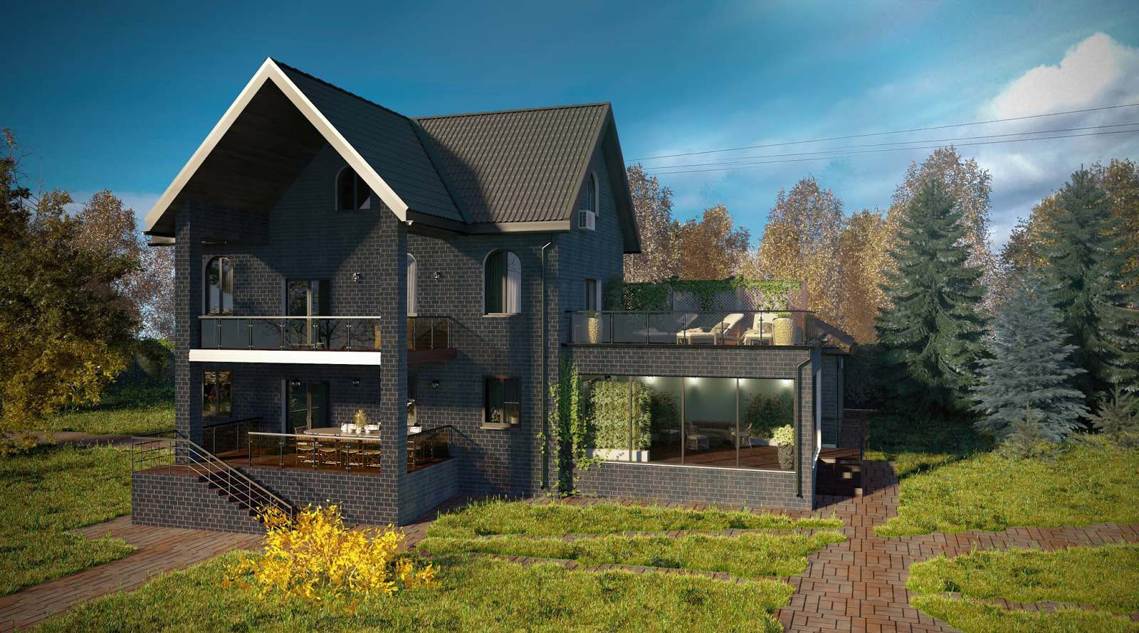 Visualization of private house
