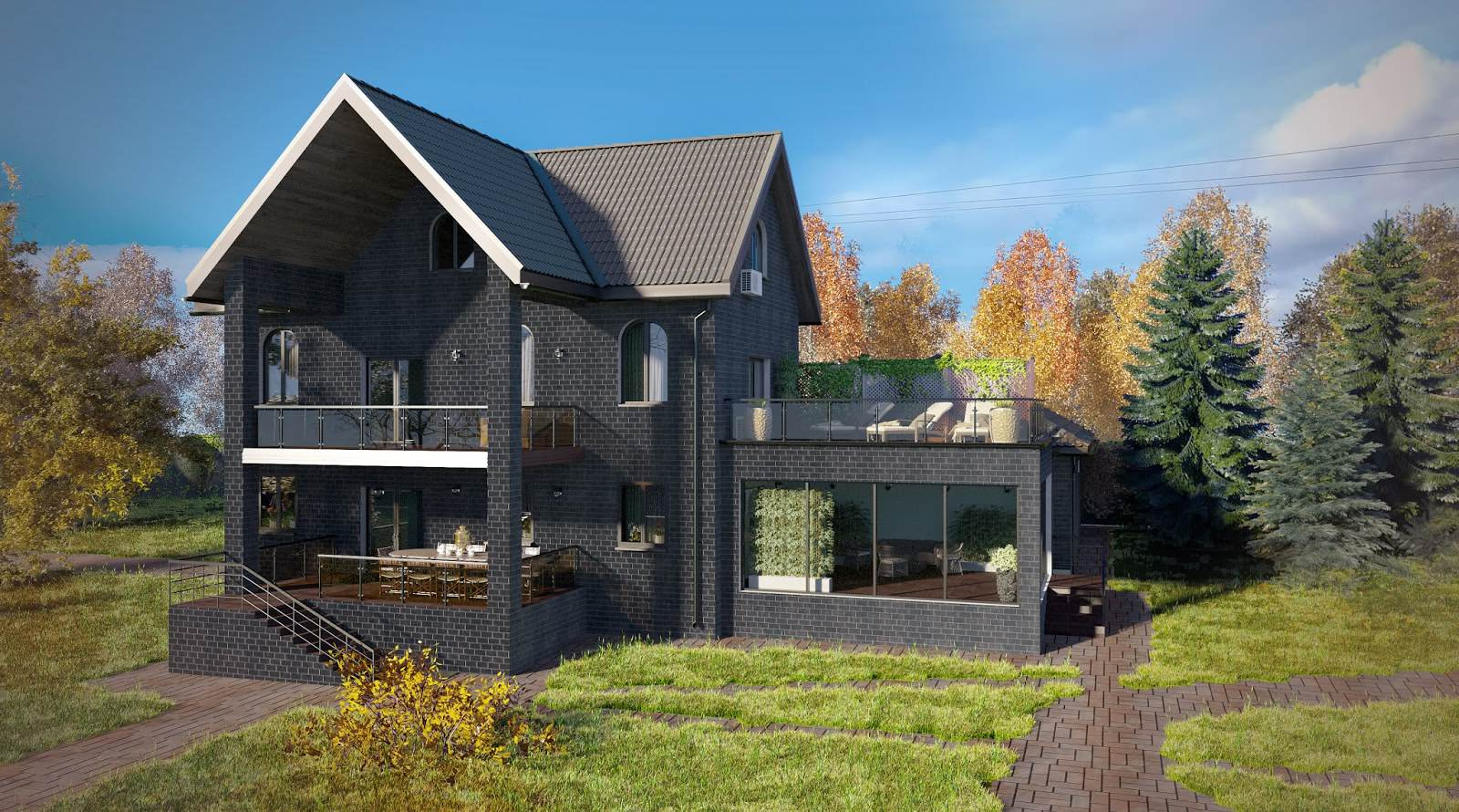 Visualization of private house