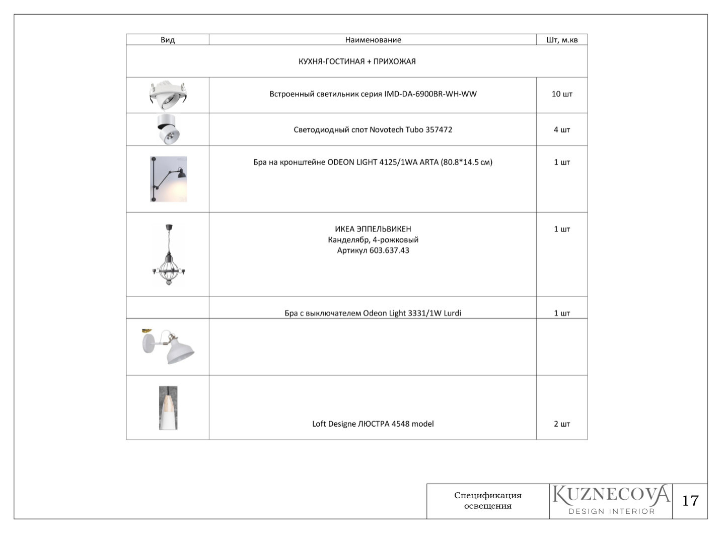 Дизайн проект квартиры 48 м.кв.